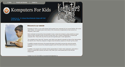 Desktop Screenshot of komputersforkids.ca